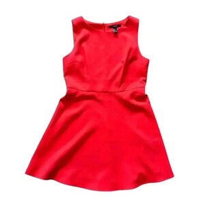 Forever 21 Red Sleeveless A-line Mini Dress